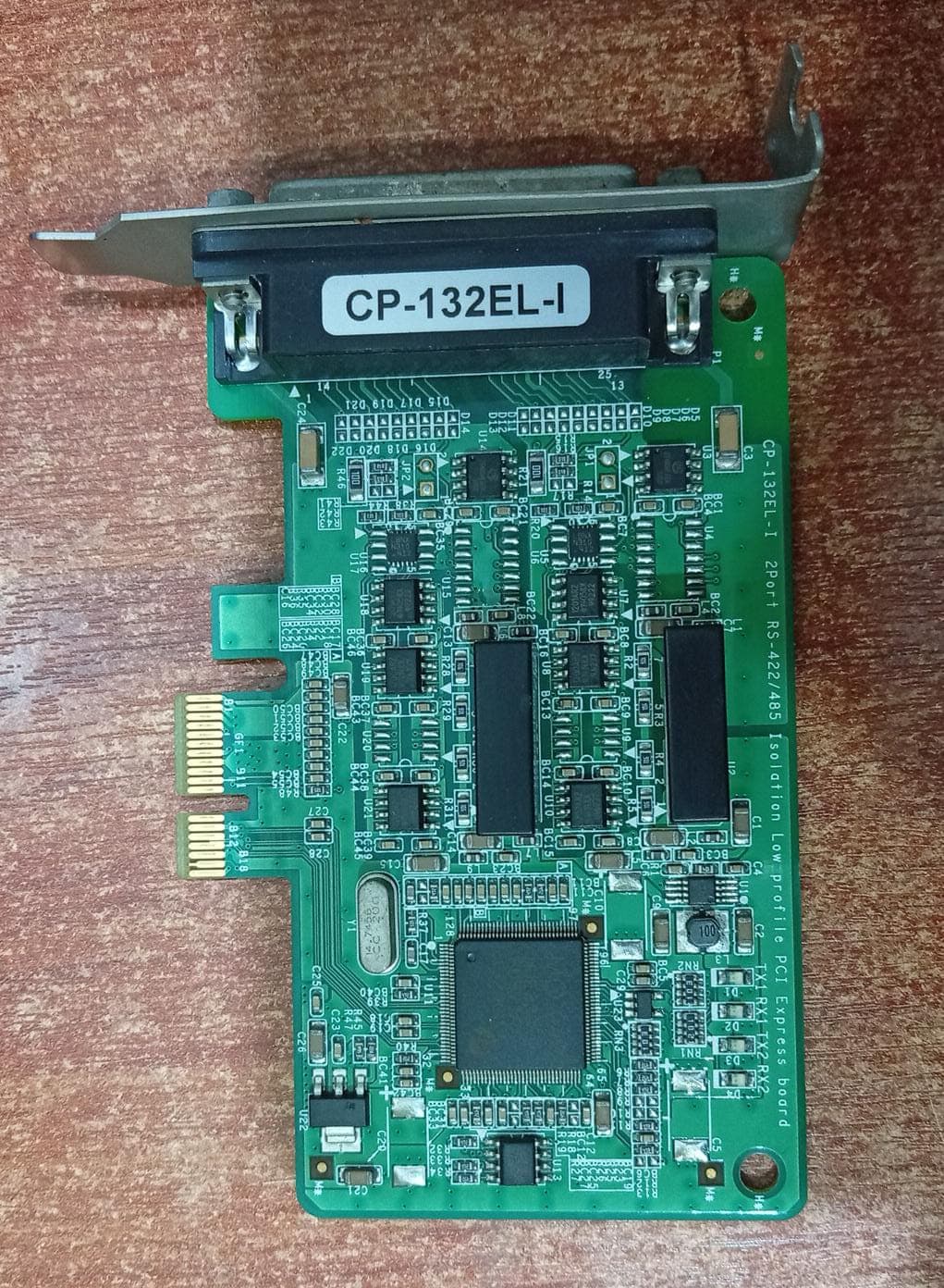 Tarjeta Serial Industrial MOXA CP-132EL-I PCI Express RS-422/485 2 Puertos Aislados - SEMINUEVO — imagen 1