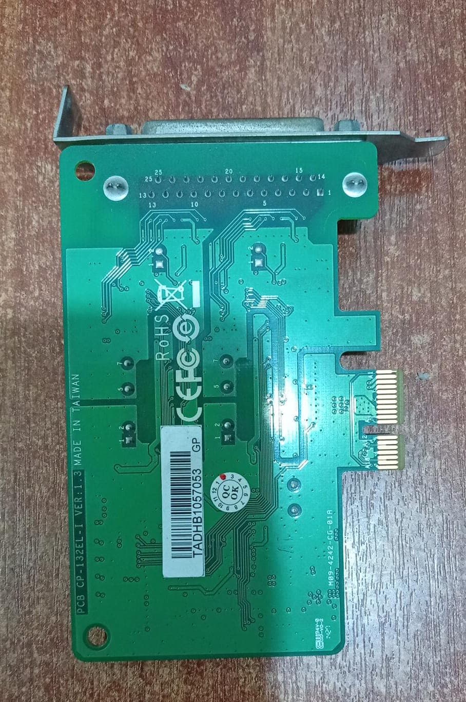 Tarjeta Serial Industrial MOXA CP-132EL-I PCI Express RS-422/485 2 Puertos Aislados - SEMINUEVO — imagen 3
