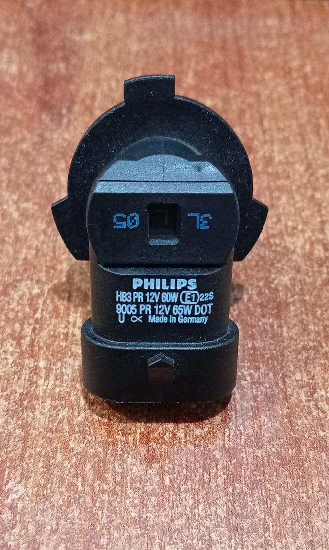 Bombillo Halógeno Automotriz Philips HB3 9005 12V 65W DOT Original Seminuevo — imagen 4
