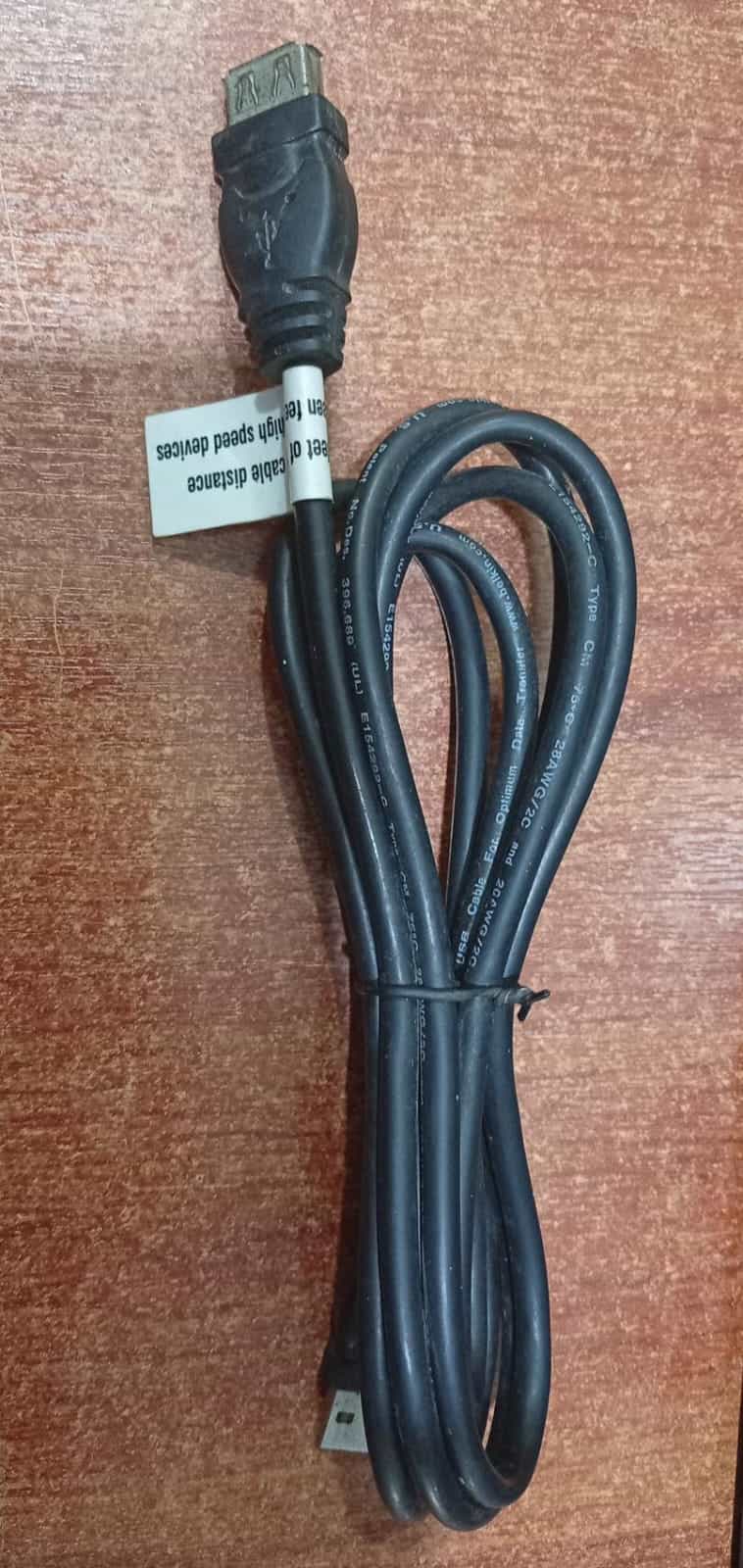 Cable Extensión Belkin USB 2.0 Macho a Hembra 1 Metro Para PC Laptop Impresora