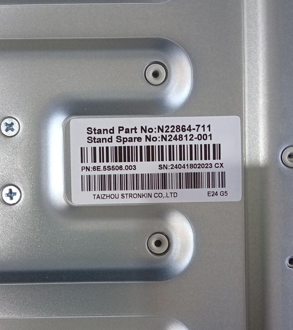 Base Inferior de Soporte para HP E24 G5 Monitor 23.8" N24812-001 N22864-711 - Nueva — imagen 4