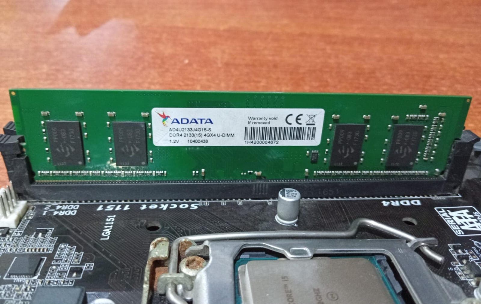 Combo Placa Madre Gigabyte GA-H110M-H + Intel Core i5-6500 3.20GHz + 4GB DDR4 2133MHz (LGA 1151) - Usado — imagen 5