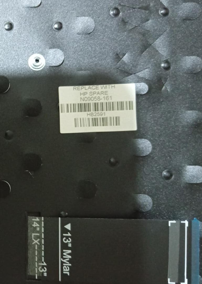 Teclado con Palmrest HP EliteBook 840 G9 / 845 G9 Español Retroiluminado Original N09058-161 / Nuevo — imagen 3