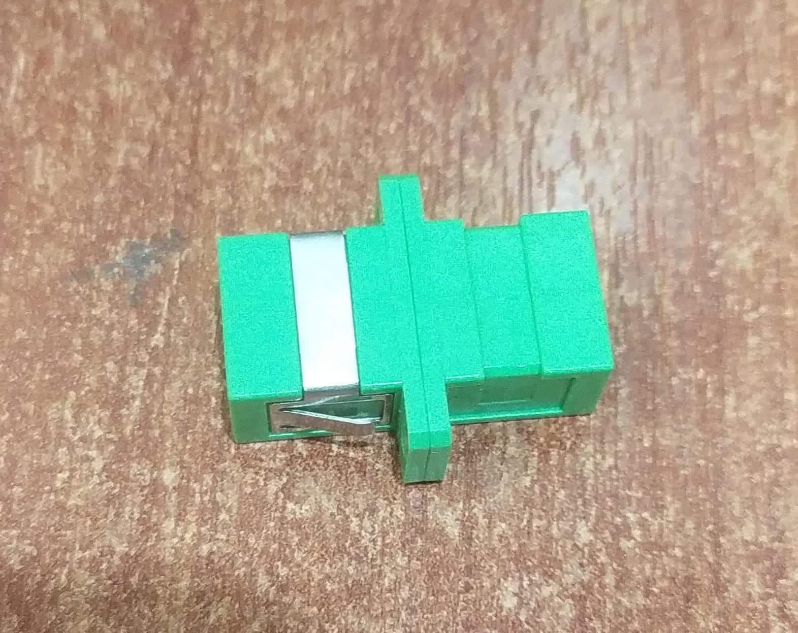 10 Unidades Adaptador / Unión / Extensión de Fibra Óptica | (verde) SC/APC — imagen 4