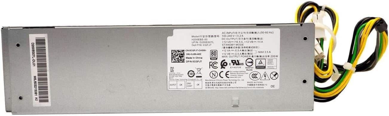 AC255ES-00 PCB050 - Fuente de alimentación de 255 W | Dell Optiplex 3020 7020 9020 Precision T1700 — imagen 9