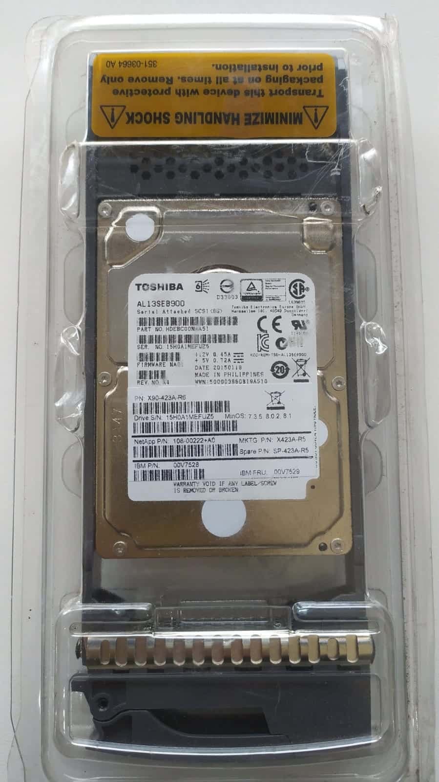 Adaptador de Corriente | TOSHIBA | AL13SEB900 | 900 GB | 10,500 RPM — imagen 1