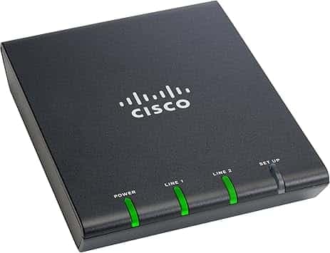 Adaptador de teléfono analógico Cisco ATA187-I1-A UC adaptador de teléfono a Ethernet — imagen 1