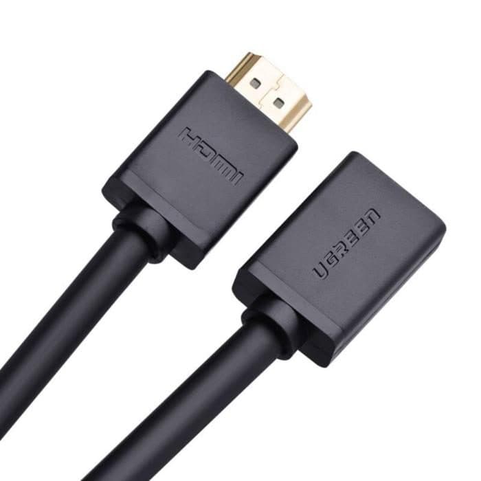 Adaptador | HDMI Macho a HDMI Hembra | 30V | 25cm | Negro — imagen 2