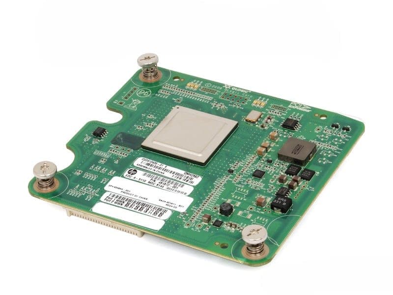 Adaptador Mezzanine HP QLogic QMH2562 8 Gb FC (451872‑001) – para BladeSystem C‑Class — imagen 1