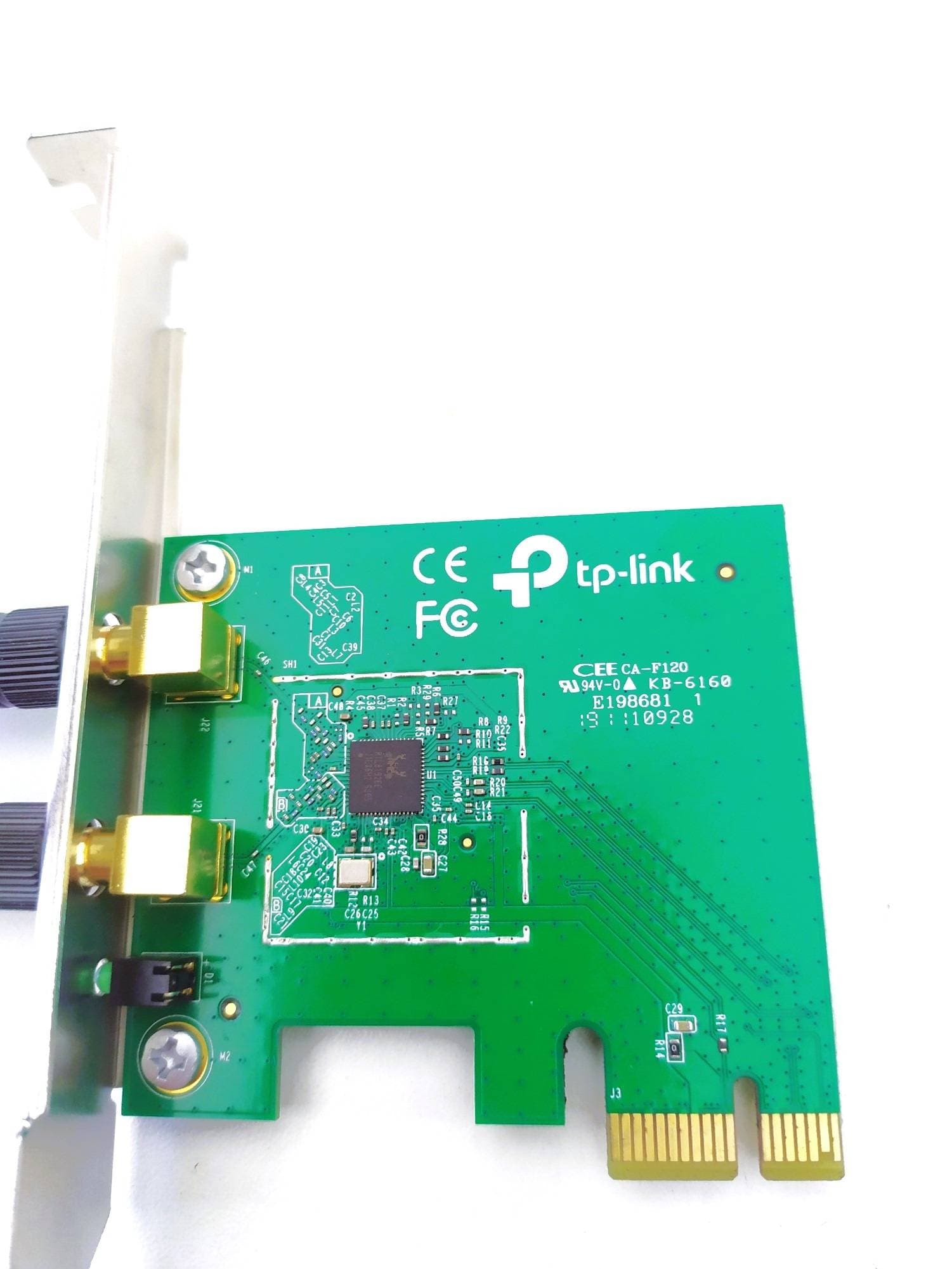 ADAPTADOR TARJETA WIFI PCI-E N300 INALÁMBRICO REALTEK RTL8192E TP-LINK TL-WN881ND VER 2.0 SEMINUEVO — imagen 3