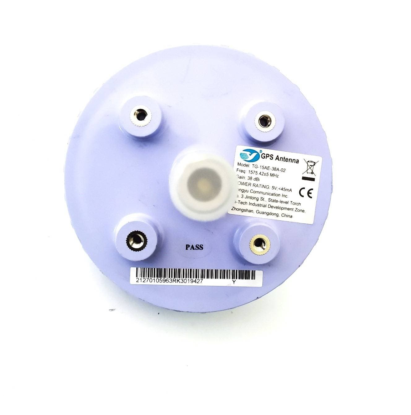 ANTENA GPS ANTI-INTERFERENCIA TG-15AE-38A-03 38DBI 1575.42MHZ N SEMINUEVA — imagen 2