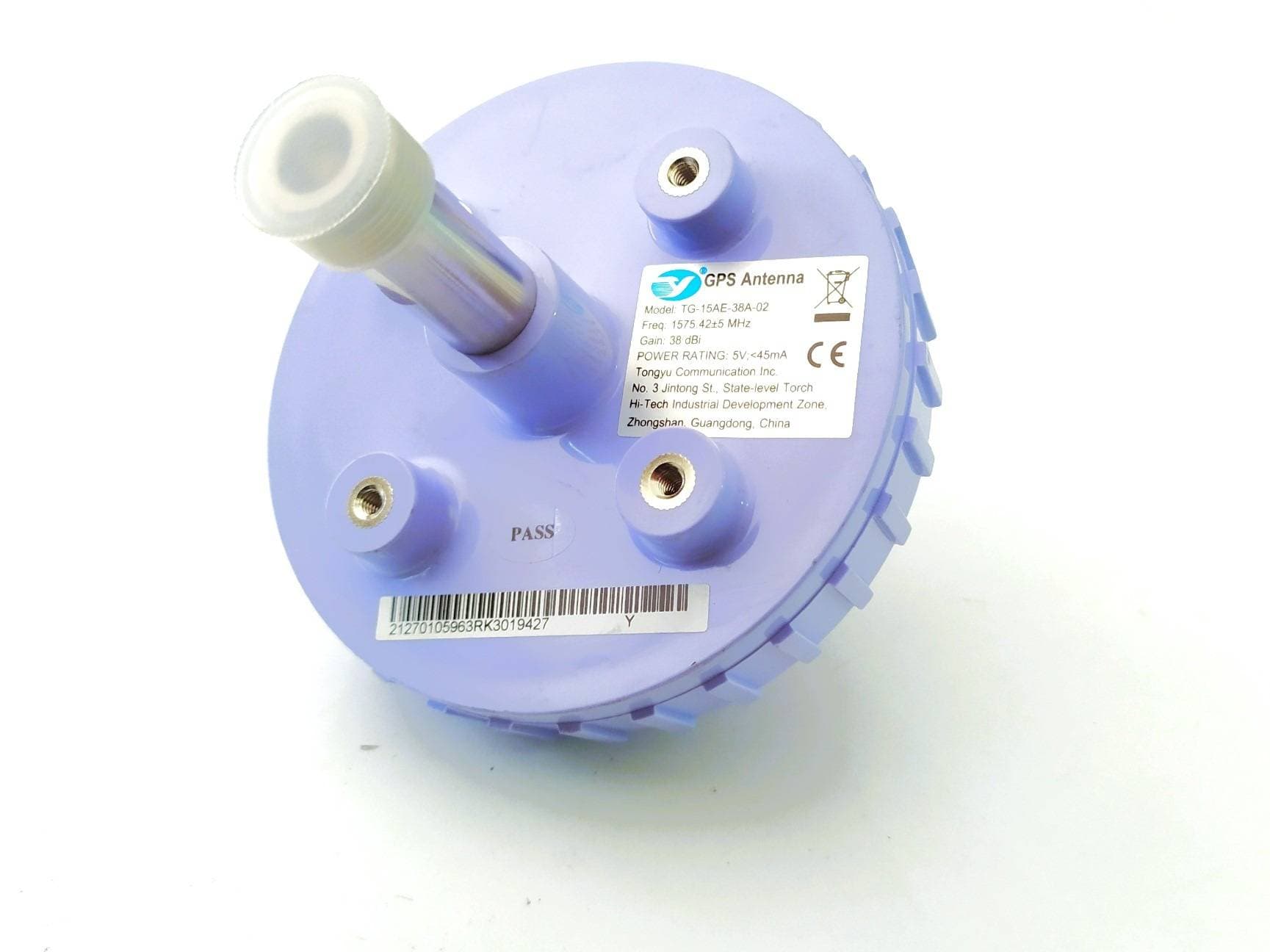 ANTENA GPS ANTI-INTERFERENCIA TG-15AE-38A-03 38DBI 1575.42MHZ N SEMINUEVA — imagen 3
