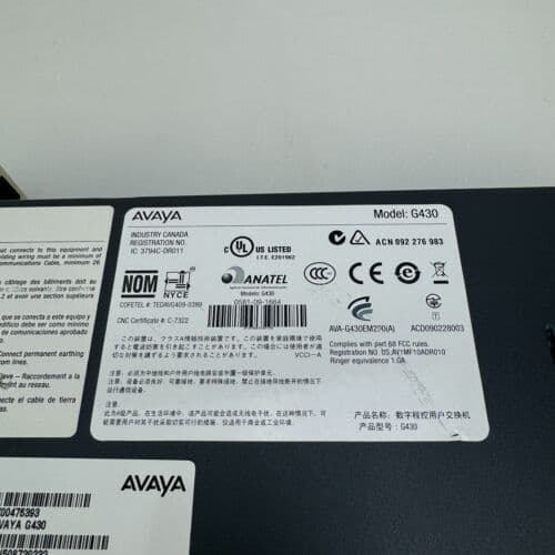 Avaya G430 | gateway (puerta de enlace) de comunicaciones — imagen 5