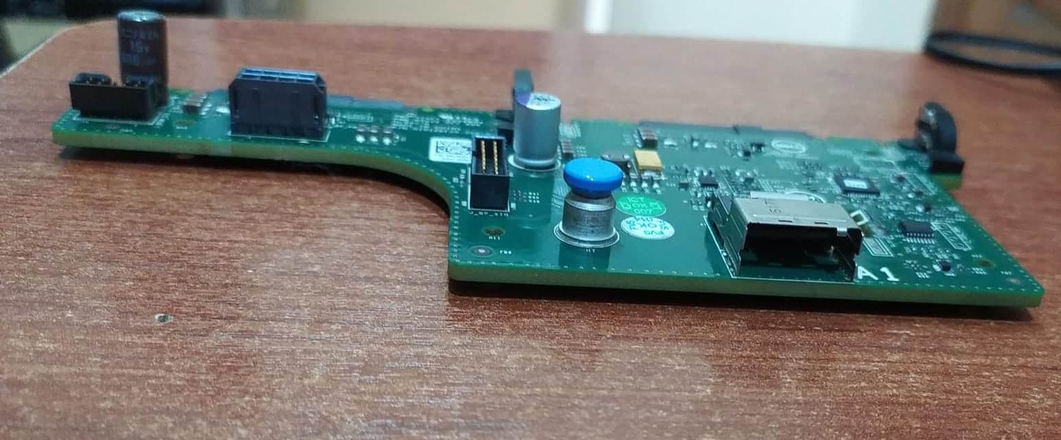 Backplane Dell CN‑00JDG3 | 2 bahías SAS 2.5″ | Compatible R720‑R720XD | Seminuevo — imagen 3