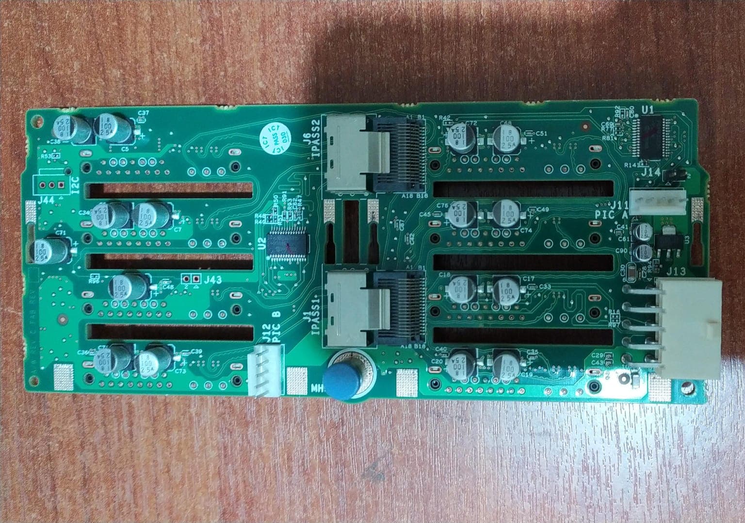 Backplane SAS HP ProLiant DL380 G6/G7 8 Bahías SFF (P/N 010118P0C‑756‑G / 507690‑001) — imagen 3