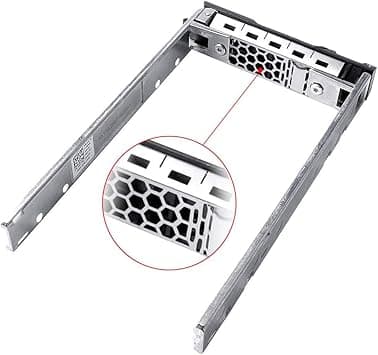 Bandeja de disco duro | 2.5" | SSD HDD | Caddy G176J 0G176J | Dell PowerEdge R720 R630 R730 R830 R930 T430 T440 T640 R720XD | Soporte para disco duro SAS SATA — imagen 6