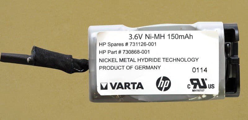 Batería | HPE | 731125-001 / 731126-001 | FR2151 - FR1911 | 3.6V Ni-MH 150mAh | Conector de 7 PIN — imagen 1