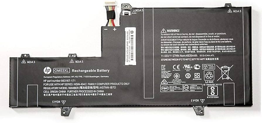 Batería HP om03xl | HP EliteBook X360 1030 G2 — imagen 2