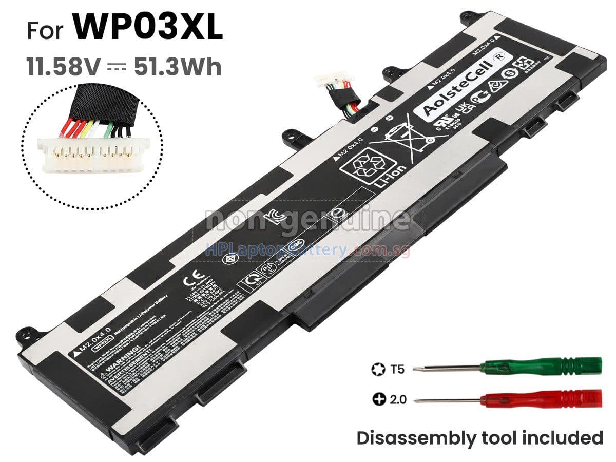 Batería HP | WP03XL |EliteBook 830 835 840 845 860 865 G9 / EliteBook 830 835 840 845 860 865 G10 — imagen 1