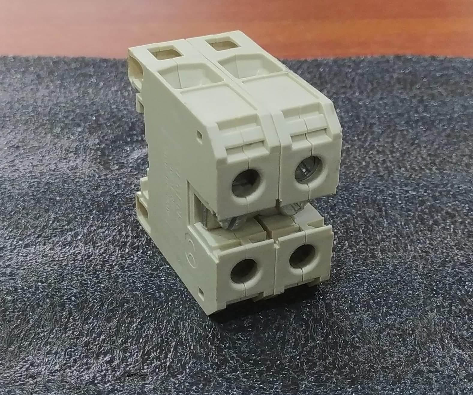 Bloque de terminales | Siemens | 8WA1-205 | 8WA1205 | 2 polos (paquete de 2) | IEC 947-7-1 | — imagen 2
