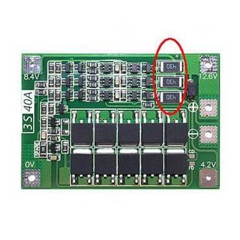 BMS 3S Controlador cargador de respaldo — imagen 2