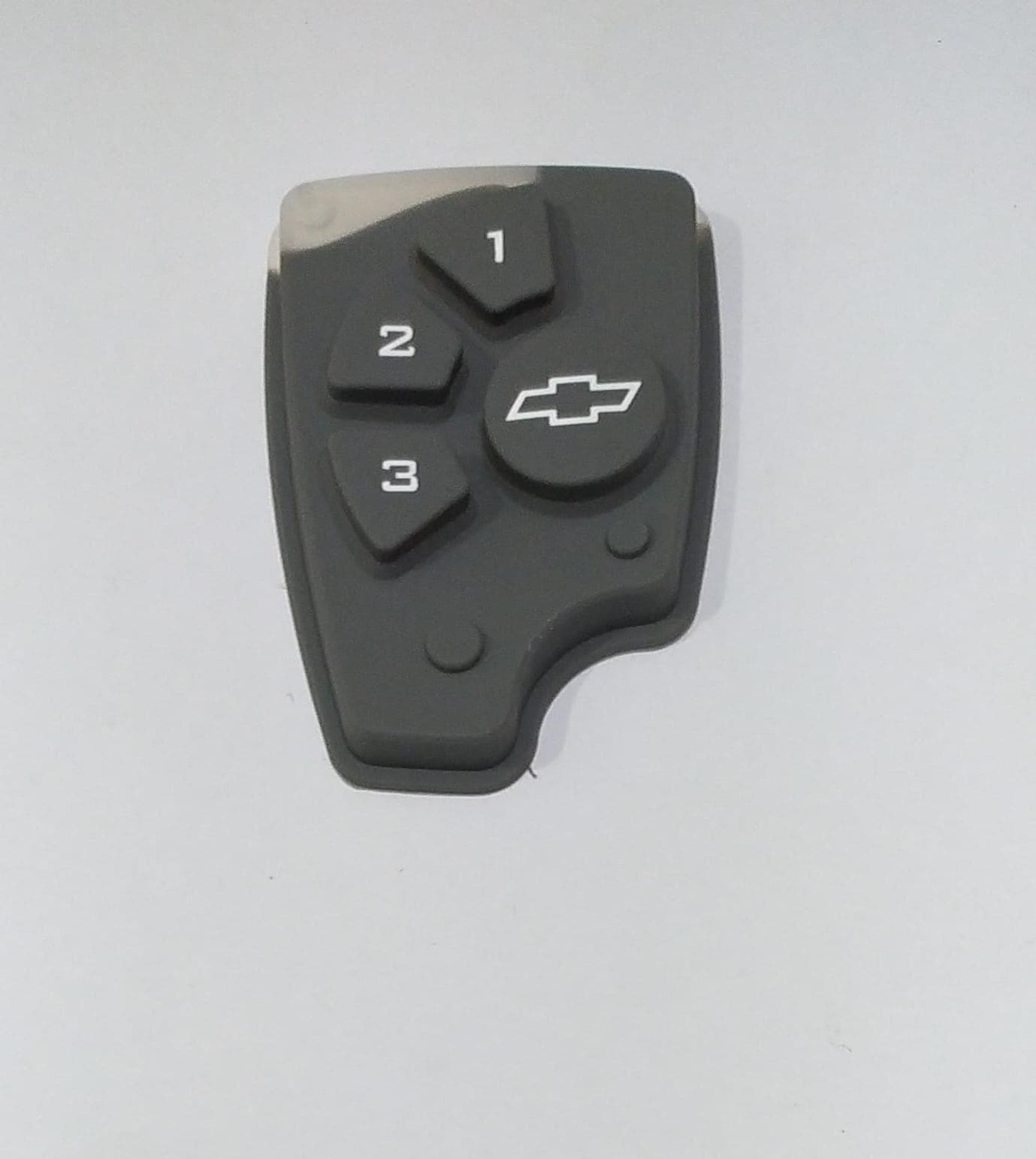 Botonera Control Remoto Chevrolet 3 Botones Repuesto Goma Compatible Traverse Silverado GMC — imagen 1