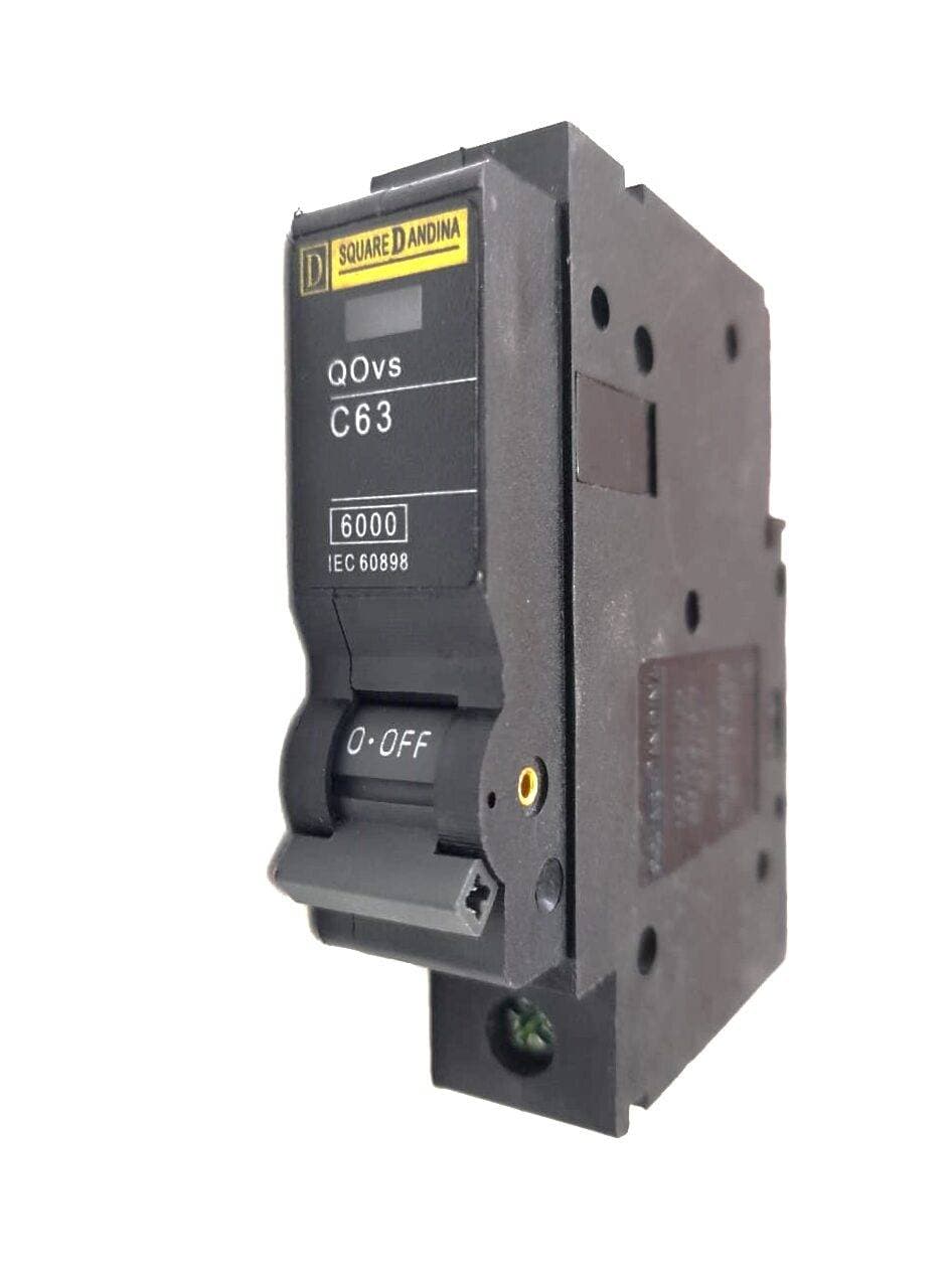 BREAKER SQUARE D ANDINA QOVS C63 1 POLO — imagen 1