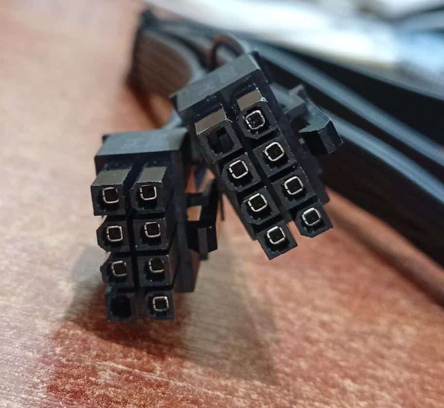 Cable adaptador alimentación GPU 12‑pin → 2×8‑pin PCIe – Compatible con fuentes PSU PCs — imagen 4