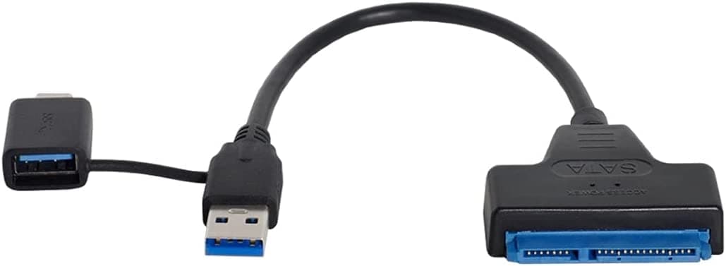 CABLE ADAPTADOR CONVERTIDOR DE SATA 2.5 A USB 3.0 Y TIPO C — imagen 8
