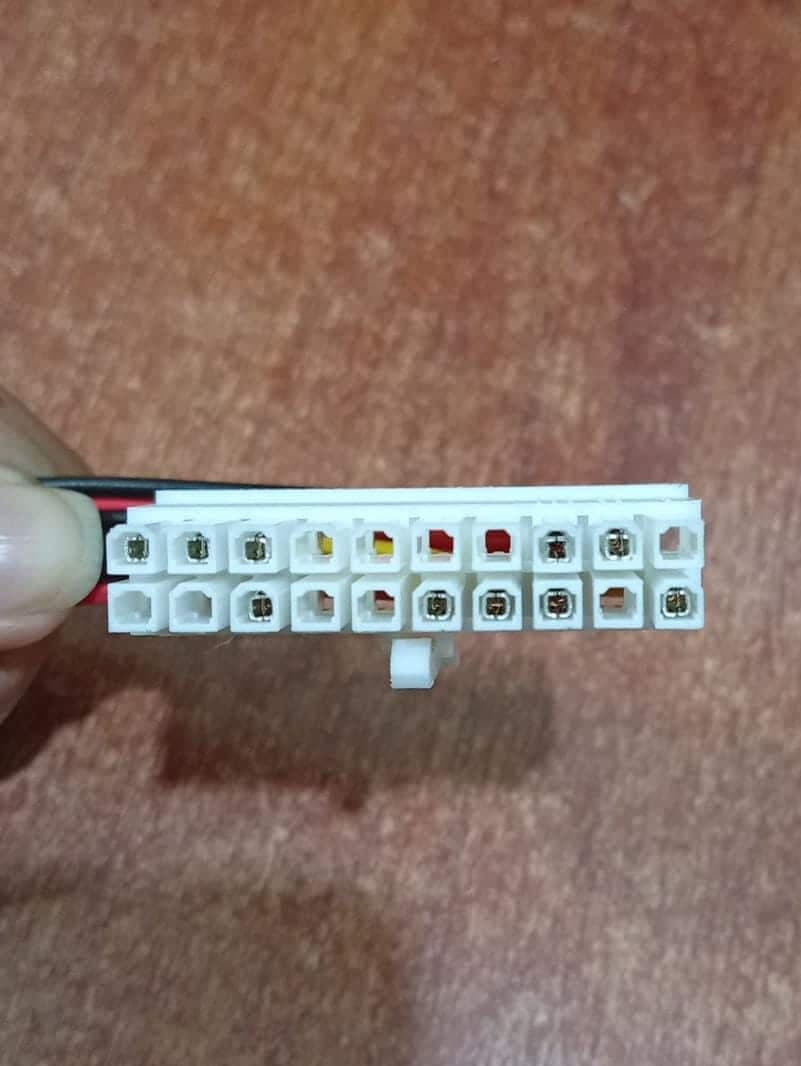 Cable Adaptador HP 20 Pin a 10 Pin + 4 Pin 768777-001 Fuente a Motherboard ProDesk 600/800 G2 SFF — imagen 2