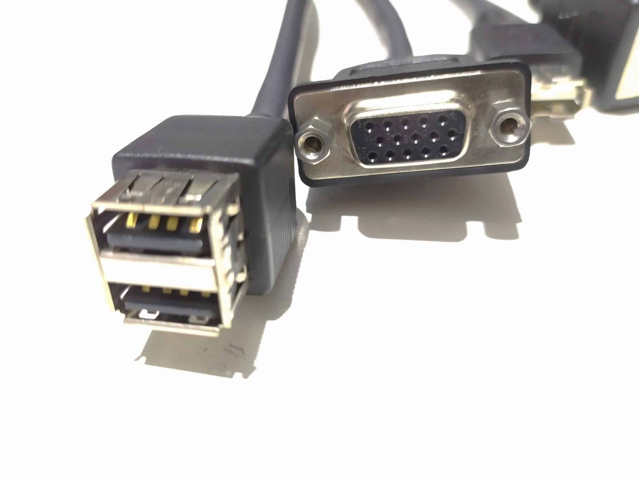 CABLE ADAPTOR SPLITTER SERVIDOR HUAWEI X6800 4 VÍAS P/N 04050556 — imagen 4