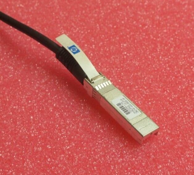 Cable DAC HP 10 GbE SFP+ a SFP+ (1 m) — 487654‑001 / SPS 487968‑001 — Seminuevo — imagen 2