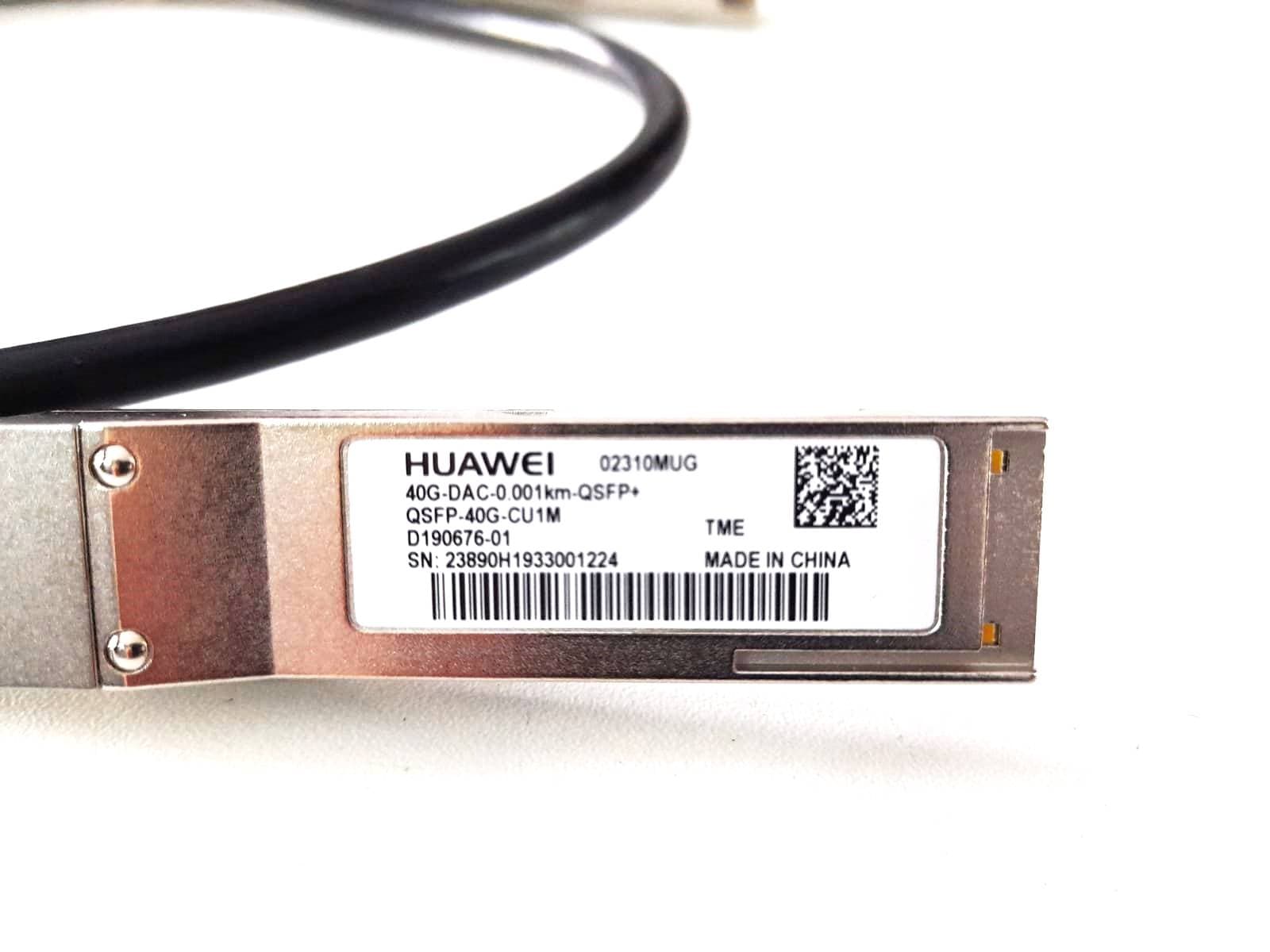 CABLE DE FIBRA ÓPTICA COBRE PASIVO CONEXIÓN DIRECTA QSFP+ 40G 02310MUG-HUAWEI — imagen 5