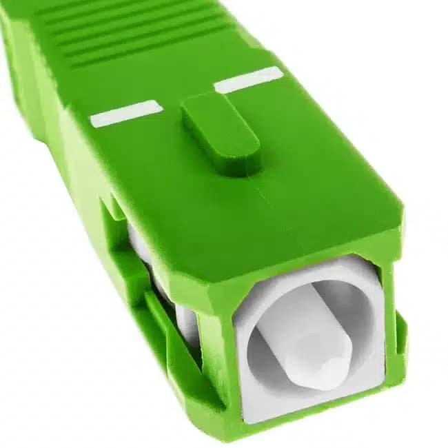 Cable de Fibra Óptica | Conector SC, Pulido APC | Fibra Monomodo | Largo 3m — imagen 4