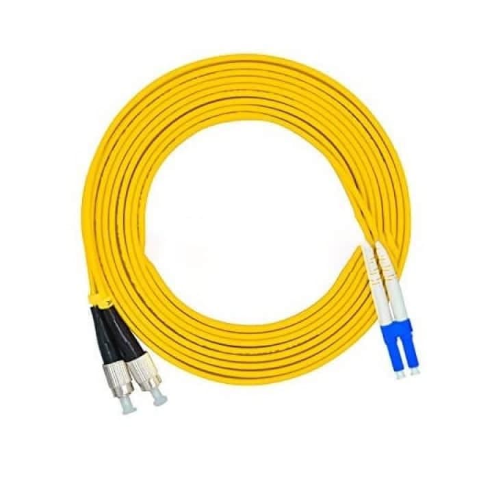 Cable de Fibra Óptica | FC/UPC - LC/UPC | Fibra Monomodo duplex | 10m y 30m — imagen 1