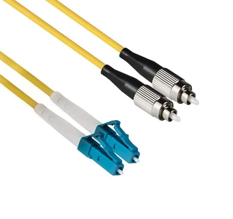 Cable de Fibra Óptica | FC/UPC - LC/UPC | Fibra Monomodo duplex | 10m y 30m — imagen 2