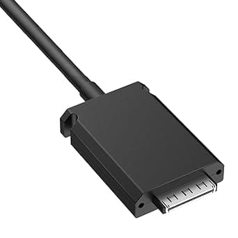 Cable de repuesto de base USB-C para estación de acoplamiento Dell WD15 | Cable de base DsiplayPort compatible Dell Docking Station K17 K17A K17A001 | 79cm / 2.6 pies | negro — imagen 2