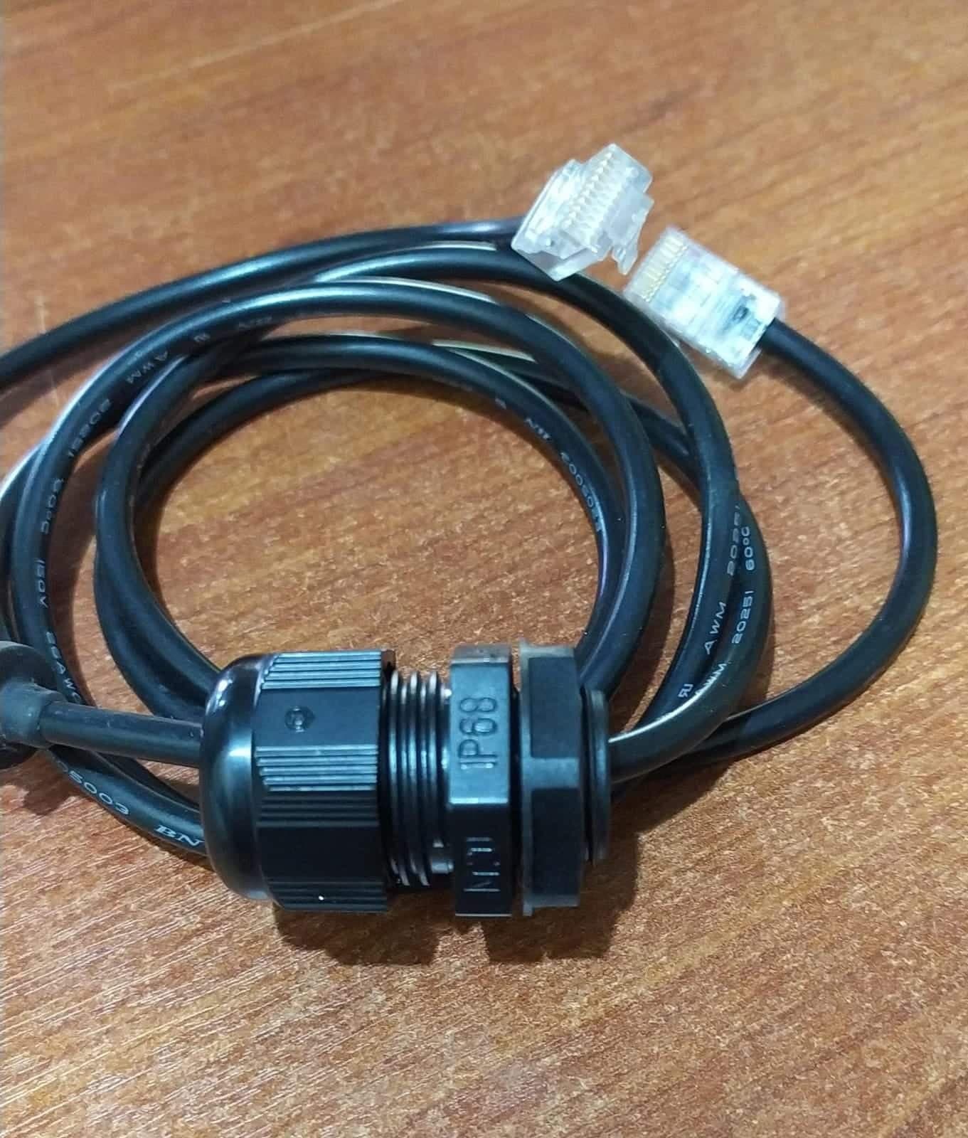 Cable Ethernet Cat6 con Prensaestopas M20 IP68 Industrial 1.30m (Nuevo) — imagen 3