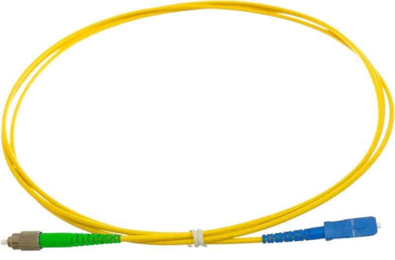 Cable Fibra Óptica | SC/PC - FC/APC | Fibra Monomodo (9/125um) | 10m — imagen 2