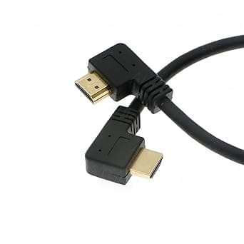 Cable HDMI macho a HDMI macho | 30cm | con puntas en L — imagen 3