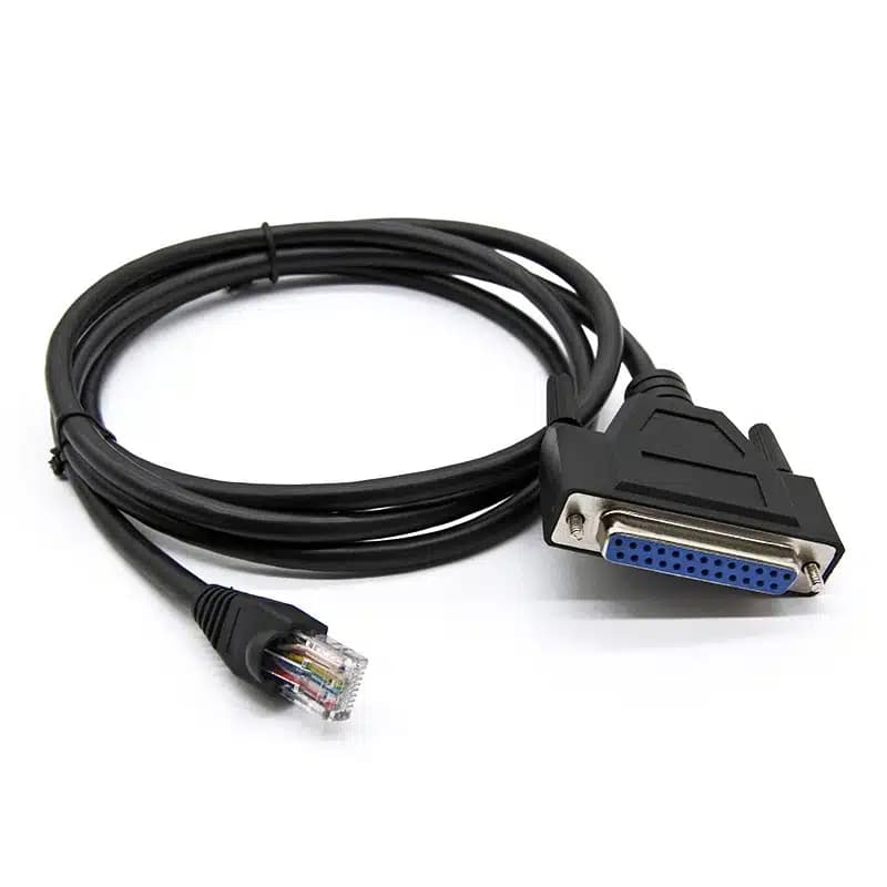 Cable Serie De Red DB25 Pin A 8P8C RJ45 Para Conmutadores, Cortafuegos, Enrutadores Y Dispositivos Inalámbricos — imagen 5