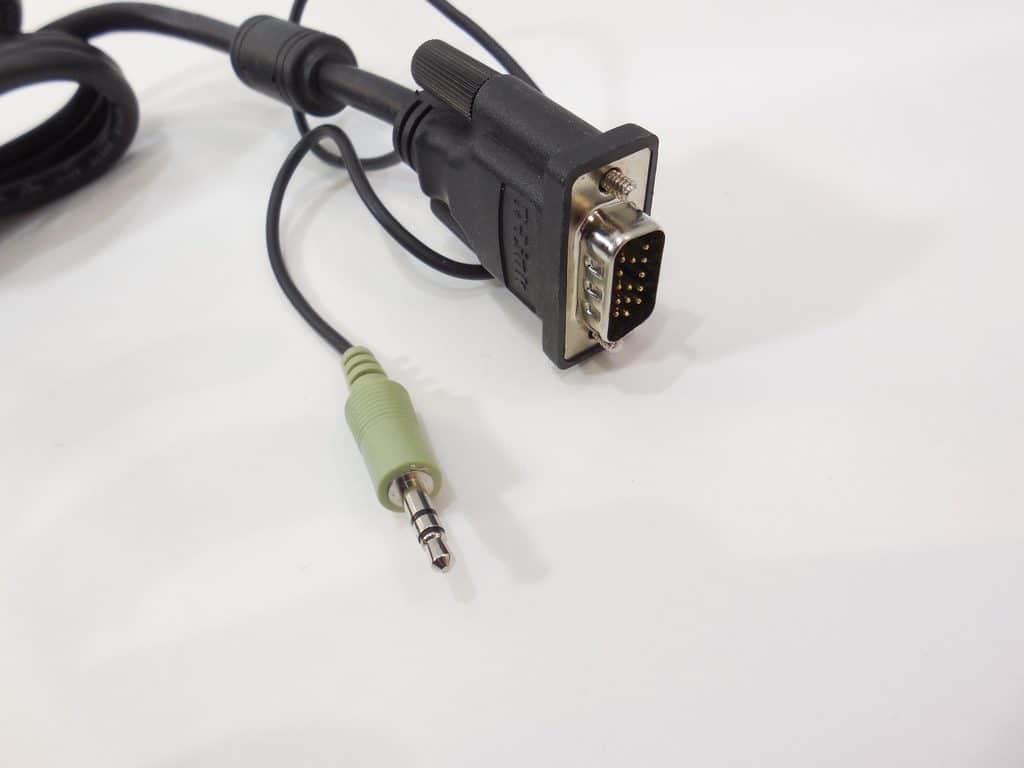 Cable VU para conmutador KVM D-LINK KVM-121, HDDB a VGA + 2 x PS/2 + audio — imagen 4