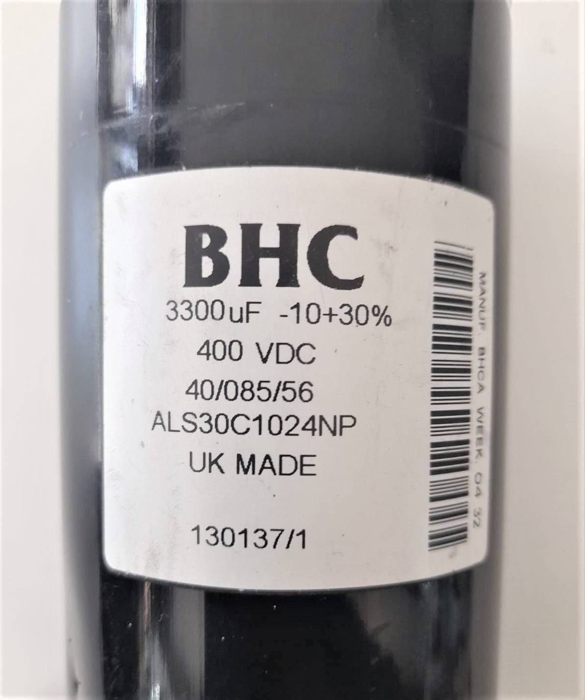 CAPACITOR CONDENSADOR ELECTROLÍTICO 3300 UF 400VDC — imagen 2