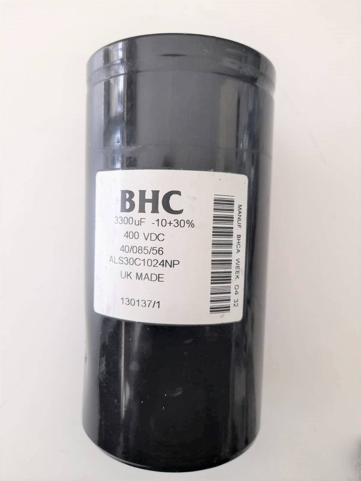CAPACITOR CONDENSADOR ELECTROLÍTICO 3300 UF 400VDC — imagen 1