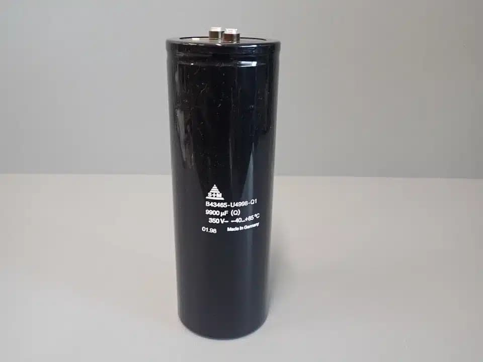 Capacitor / Condensador | EPCOS | B43465-U4998-Q1 | 9900uf 350V | -40/+85 °C — imagen 1