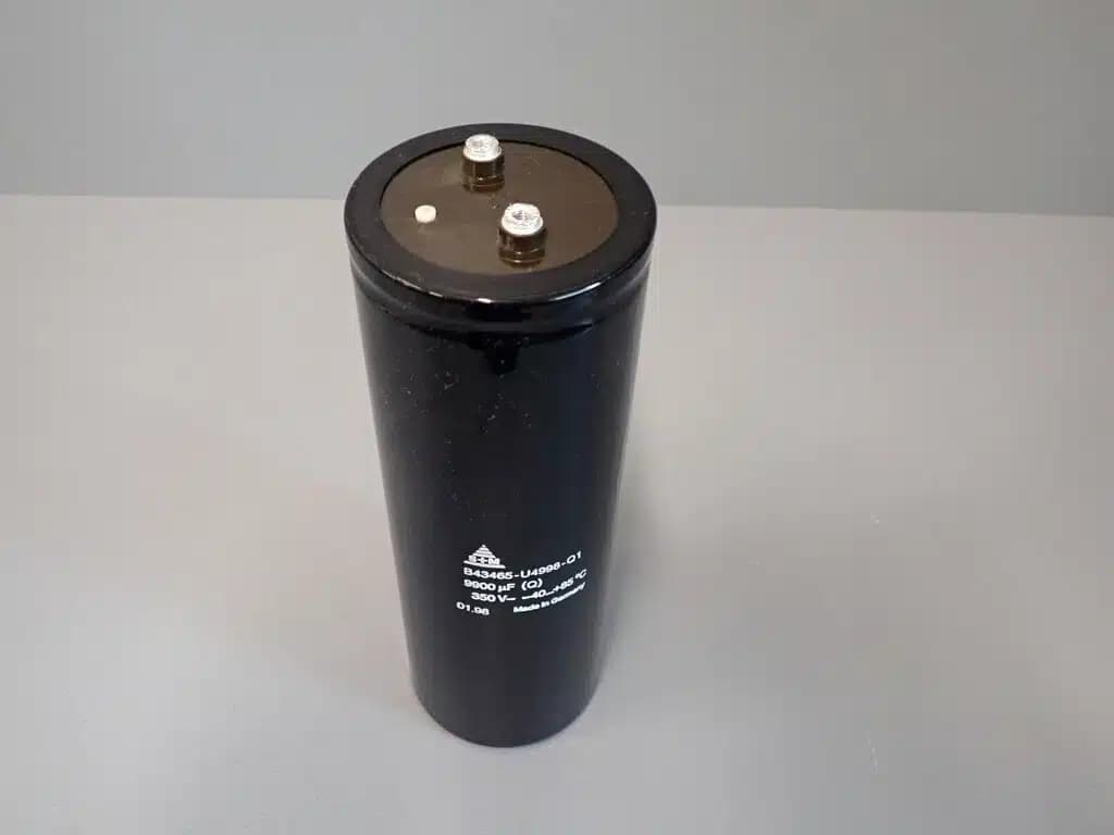 Capacitor / Condensador | EPCOS | B43465-U4998-Q1 | 9900uf 350V | -40/+85 °C — imagen 3