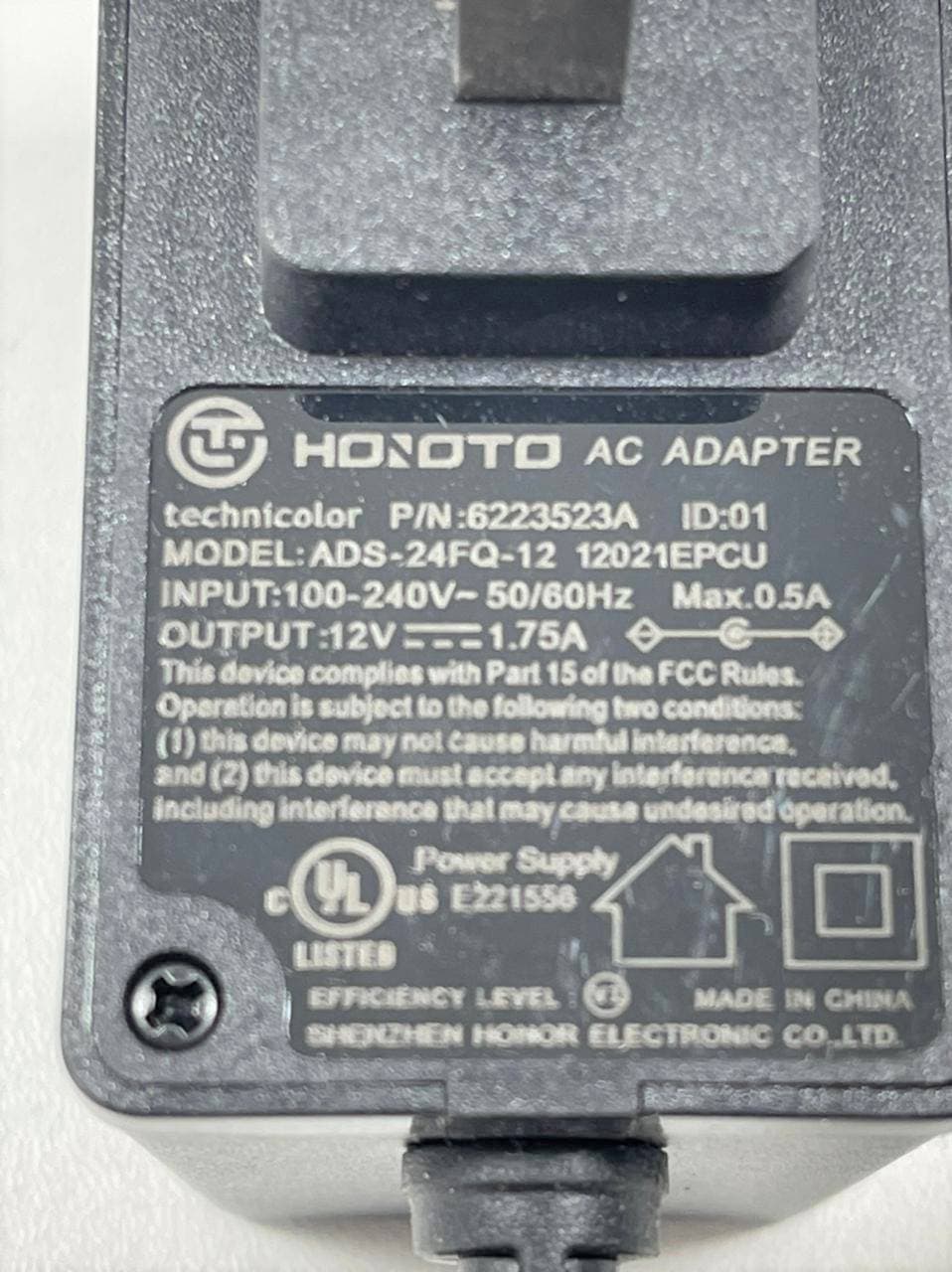 Cargador 12V | Fuente Adaptador 12V DC 1.75A — imagen 3