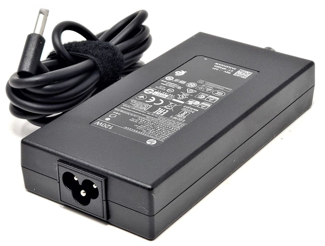 Cargador HP 120 W TPN-CA19 – 19.5 V 6.15 A Punta Cilíndrica 7.4×5.0 mm – Envy, Omen, Pavilion — imagen 1