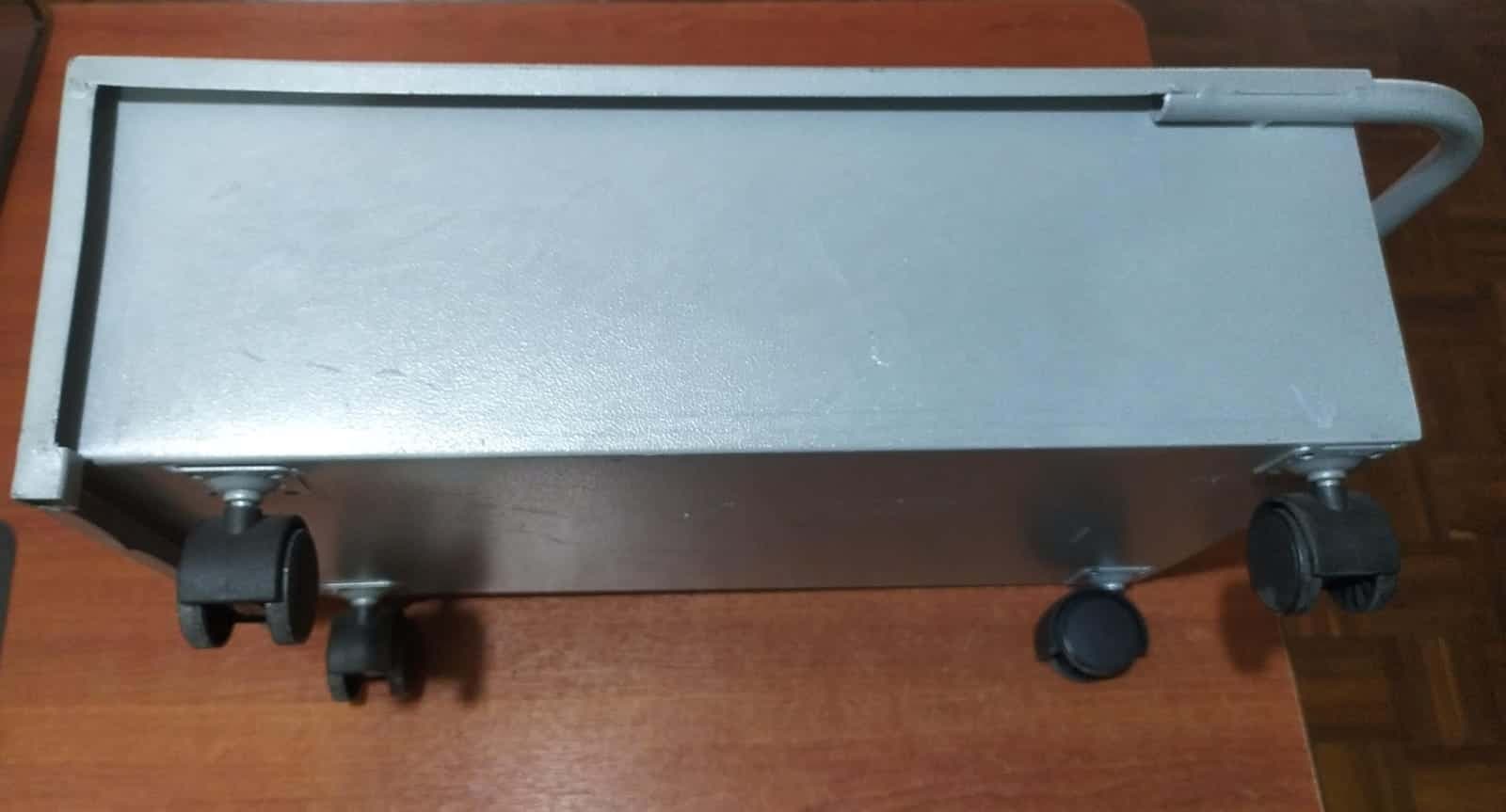 Carrito Torre PC Genérico Universal Gris Acero Móvil para Torres ATX y Micro-ATX — imagen 3