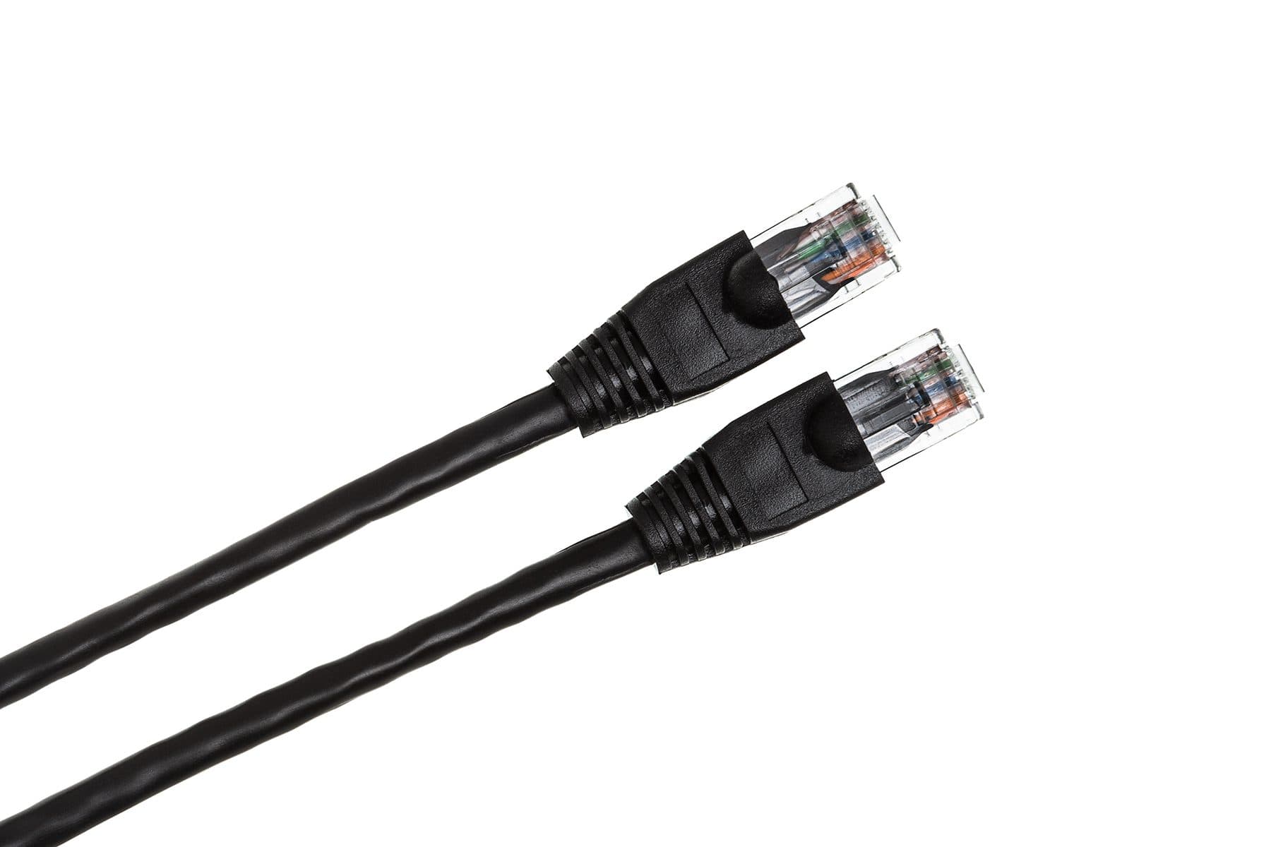 Cat 5e Cable | 2 metros | color negro — imagen 2